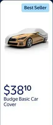 Walmart Budge Basic Car Cover, Basic Indoor Protection for Cars, Multiple Sizes offer