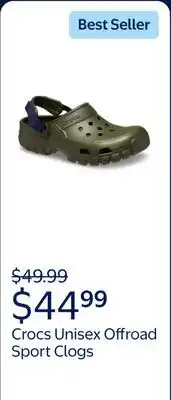 Walmart Crocs Unisex Offroad Sport Clogs offer