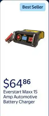 Walmart Everstart Maxx 15 Amp Automotive Battery Charger with 50 Amp Engine Start (BC50BE)-New offer