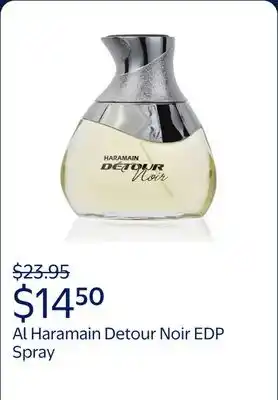 Walmart Al Haramain Detour Noir offer