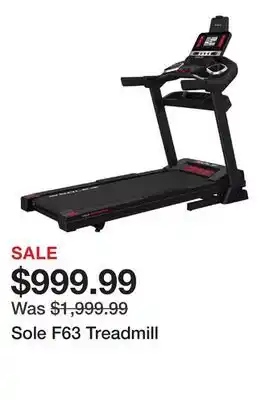 Dick's Sporting Goods Sole F63 Treadmill offer