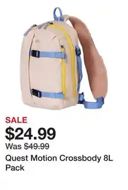 Dick's Sporting Goods Quest Motion Crossbody 8L Pack offer