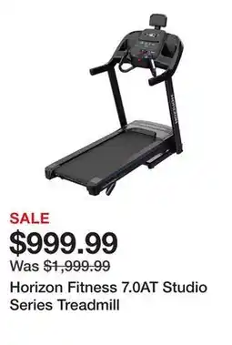 Dick's Sporting Goods Horizon Fitness 7.0AT Studio Series Treadmill offer