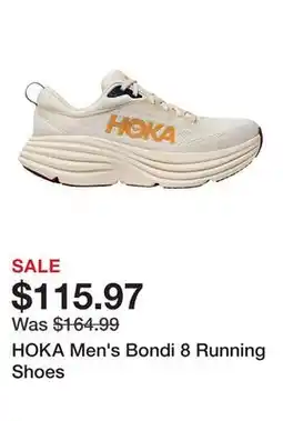 Dick's Sporting Goods HOKA Men's Bondi 8 Running Shoes offer