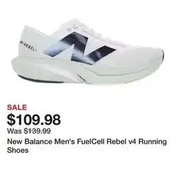 Dick's Sporting Goods New Balance Men's FuelCell Rebel v4 Running Shoes offer