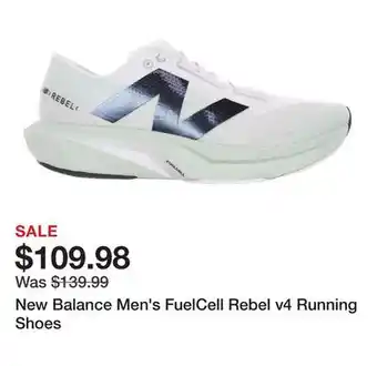 Dick's Sporting Goods New Balance Men's FuelCell Rebel v4 Running Shoes offer