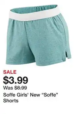 Dick's Sporting Goods Soffe Girls' New Soffe Shorts offer