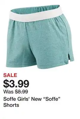 Dick's Sporting Goods Soffe Girls' New Soffe Shorts offer