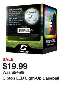 Dick's Sporting Goods Cipton LED Light-Up Baseball offer