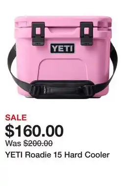 Dick's Sporting Goods YETI Roadie 15 Hard Cooler offer