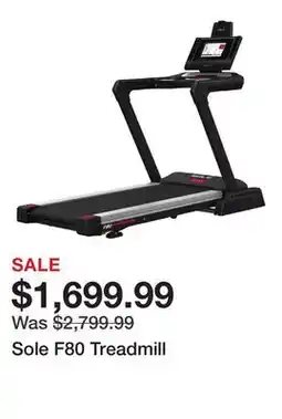 Dick's Sporting Goods Sole F80 Treadmill offer