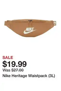 Dick's Sporting Goods Nike Heritage Waistpack (3L) offer