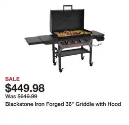 Dick's Sporting Goods Blackstone Iron Forged 36 Griddle with Hood offer