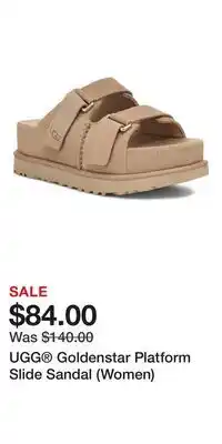 Nordstrom UGG Goldenstar Platform Slide Sandal (Women) offer