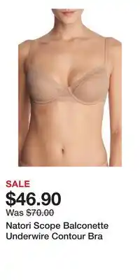 Nordstrom Natori Scope Balconette Underwire Contour Bra offer