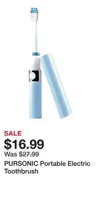 Nordstrom PURSONIC Portable Electric Toothbrush offer