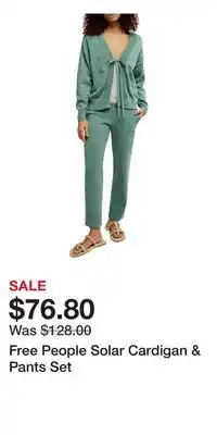 Nordstrom Free People Solar Cardigan & Pants Set offer