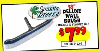 Ollie's 18 DELUXE WALL BRUSH offer