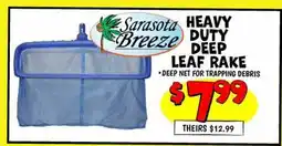 Ollie's Sarasota Breeze HEAVY DUTY DEEP LEAF RAKE offer