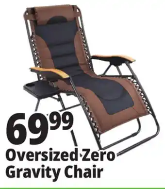 Ocean State Job Lot Oversized Zero Gravity Reclining Chair offer