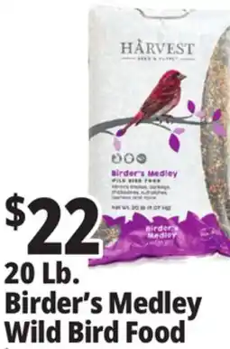 Ocean State Job Lot 20 Lb. Birder's Medley Wild Bird Food offer