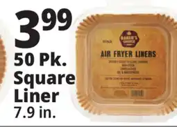 Ocean State Job Lot Baker's Choice Rectangle Air Fryer Liners 50 Count offer
