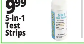 Ocean State Job Lot SwimWorks 5-In-1 Test Strips for Chlorine 50 Count offer