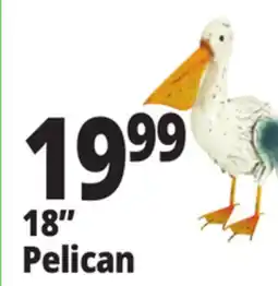 Ocean State Job Lot 18 Pelican Garden Statue offer
