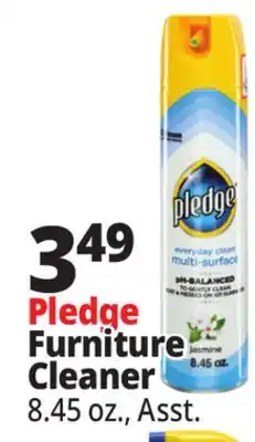 Ocean State Job Lot Pledge Furniture Cleaner offer