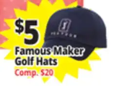 Ocean State Job Lot Famous Maker Golf Hats offer
