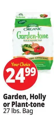 Ocean State Job Lot Garden, Holly or Plant-tone offer