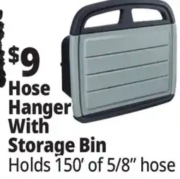 Ocean State Job Lot Hose Hanger With Storage Bin offer