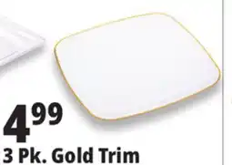 Ocean State Job Lot 3 Pk. Gold Trim offer