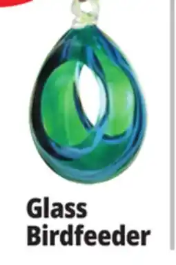 Ocean State Job Lot Glass Birdfeeder offer