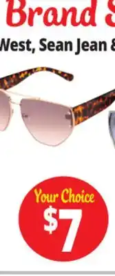 Ocean State Job Lot Famous Brand Sunglasses offer