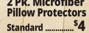 Ocean State Job Lot Microfiber Pillow Protectors Standard, 2 Pk offer