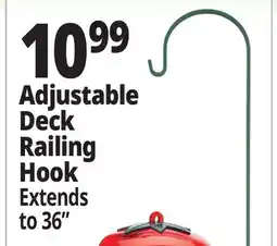 Ocean State Job Lot Adjustable Deck Railing Hook offer