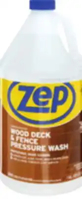 Ocean State Job Lot ZEP Wood & Deck Pressure Wash Cleaner offer