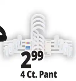 Ocean State Job Lot 4 Ct. Pant Hangers offer