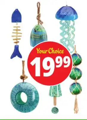 Ocean State Job Lot Wind Chimes offer