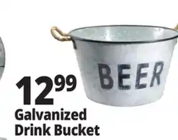 Ocean State Job Lot Galvanized Drink Bucket offer