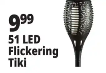 Ocean State Job Lot 51 LED Flickering Tiki offer