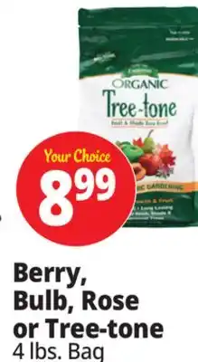 Ocean State Job Lot Berry, Bulb, Rose or Tree-tone Plant Food offer