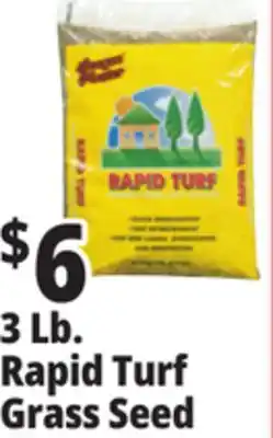 Ocean State Job Lot Rapid Turf Premium Grass Seed Mixture 3 lbs offer