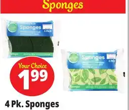 Ocean State Job Lot 4 Pk. Sponges offer