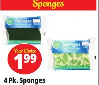 Ocean State Job Lot 4 Pk. Sponges offer