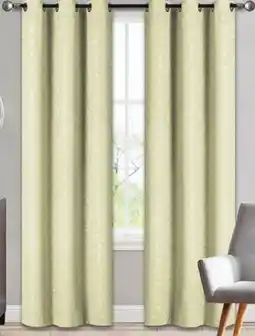 Ocean State Job Lot 2 Pk. Blackout Drapes 84 offer