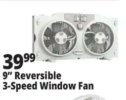 Ocean State Job Lot Penguin 9 Twin Window Fan offer