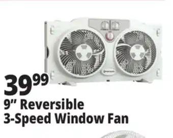 Ocean State Job Lot Penguin 9 Twin Window Fan offer