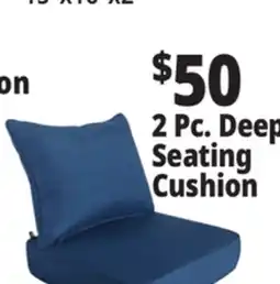 Ocean State Job Lot 2 Pc. Deep Seating Cushion offer